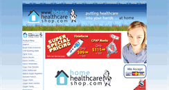 Desktop Screenshot of homehealthcareshop.com